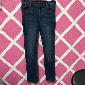Blue skinny jeans size 16 boys (28x28)